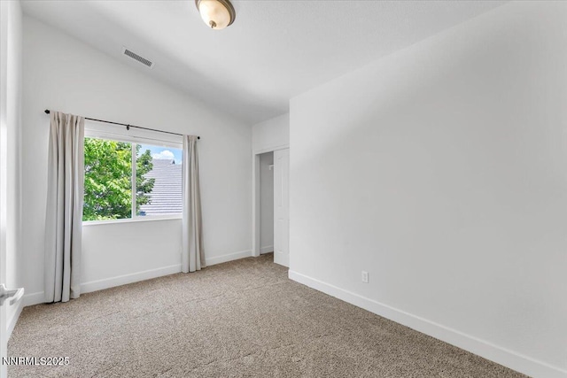 4413 Desert Hills Ct, Sparks, NV 89436 - unfurnished bedroom with carpet and lofted ceiling