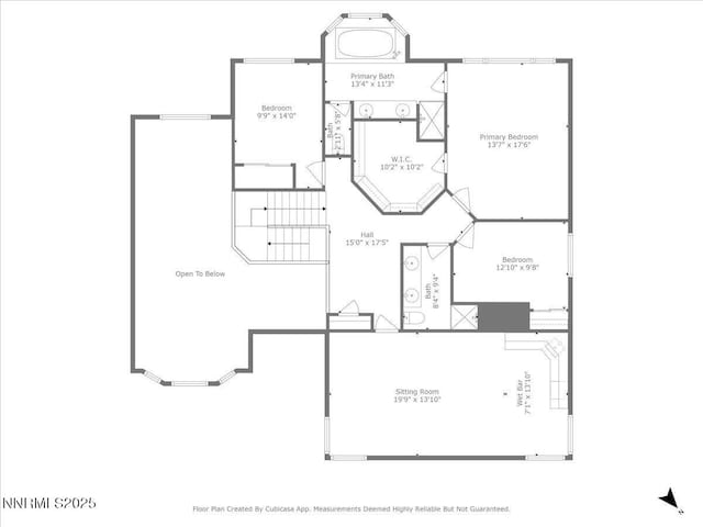 4413 Desert Hills Ct, Sparks, NV 89436 - view of property floor plan
