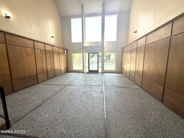 2450 Lymbery St Unit 219, Reno, NV 89509 - interior space with high vaulted ceiling and speckled floor