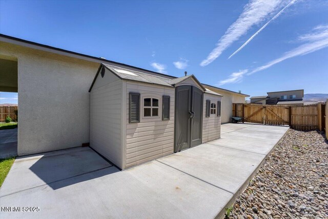 2251 Slater Mill Dr, Sparks, NV 89441 - view of shed with a gate