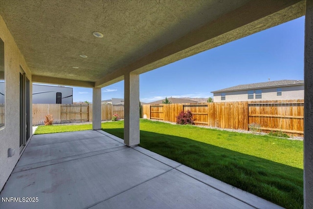 2251 Slater Mill Dr, Sparks, NV 89441 - fenced backyard featuring a patio