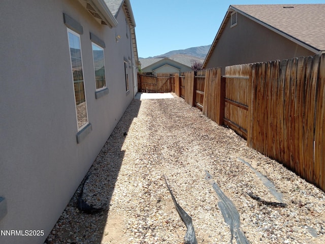 1122 Ferretto Pkwy, Dayton, NV 89403 - fenced backyard featuring a mountain view