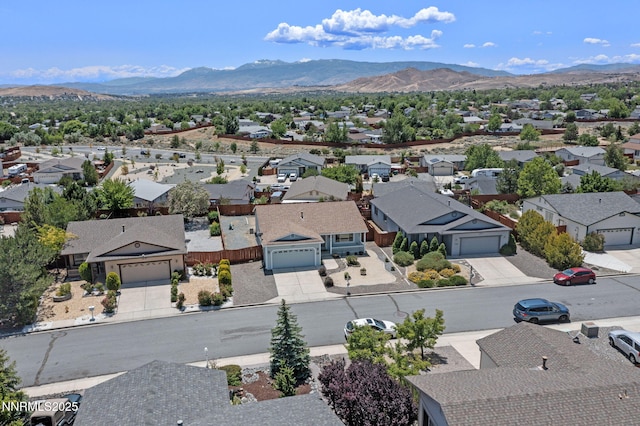 7358 Rubens Ct, Sun Valley, NV 89433 - aerial view of residential area featuring mountains