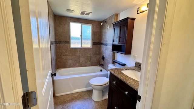 157 Cottonwood Dr, Stateline, NV 89449 - full bathroom with vanity,  shower combination, and tile patterned flooring