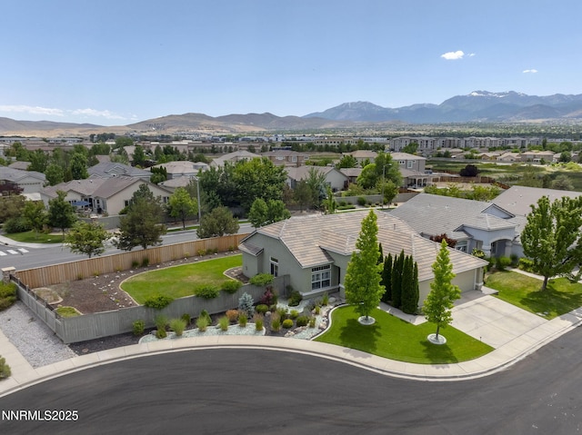 1660 Murrieta Ct, Reno, NV 89521 - aerial view of residential area with a mountain backdrop