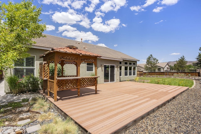 1660 Murrieta Ct, Reno, NV 89521 - deck with a gazebo
