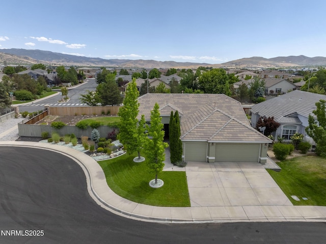 1660 Murrieta Ct, Reno, NV 89521 - aerial perspective of suburban area with a mountainous background