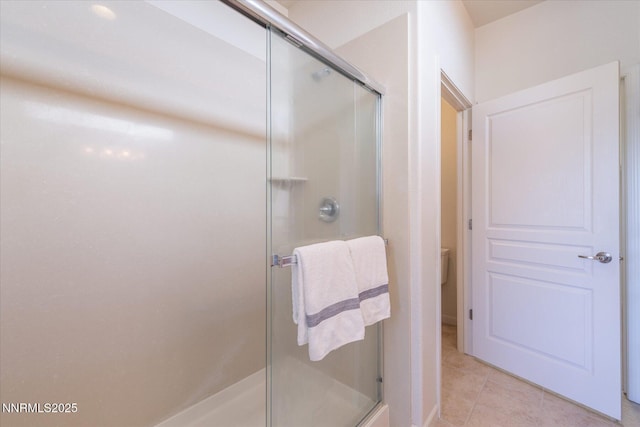 1160 Sugar Creek Trl, Reno, NV 89523 - bathroom featuring a shower stall and tile patterned floors