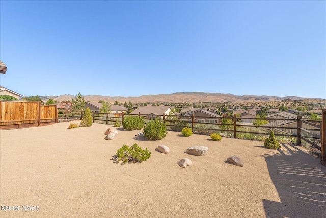 1160 Sugar Creek Trl, Reno, NV 89523 - view of yard featuring a mountain view and a residential view