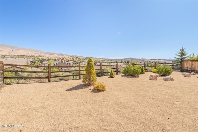 1160 Sugar Creek Trl, Reno, NV 89523 - view of yard featuring a mountain view