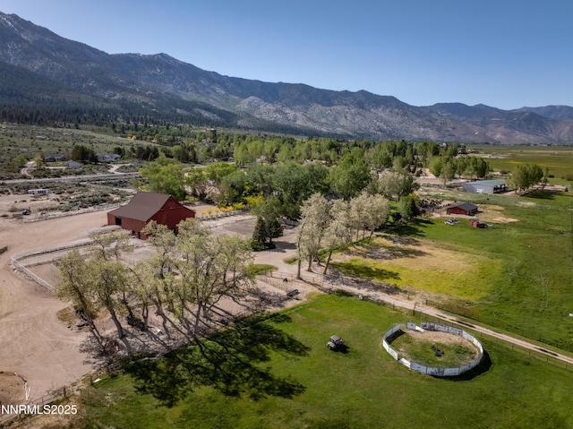 775 Foothill Rd, Gardnerville, NV 89460 - aerial view of sparsely populated area featuring a mountain backdrop
