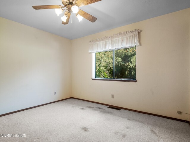 1561 Alba Vis, Gardnerville, NV 89410 - unfurnished room featuring carpet floors and ceiling fan