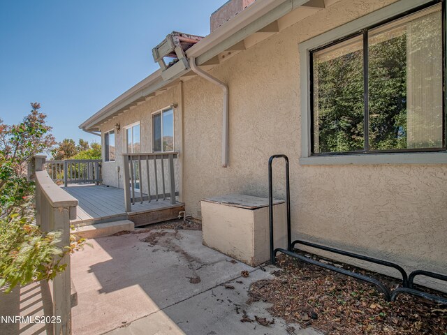 1561 Alba Vis, Gardnerville, NV 89410 - view of patio / terrace featuring a deck