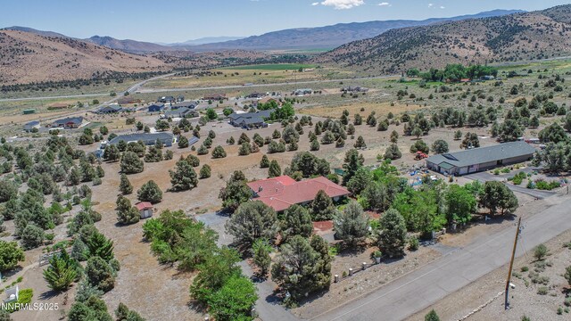 1561 Alba Vis, Gardnerville, NV 89410 - drone / aerial view of a mountainous background