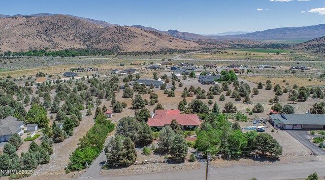1561 Alba Vis, Gardnerville, NV 89410 - aerial view of a mountain backdrop