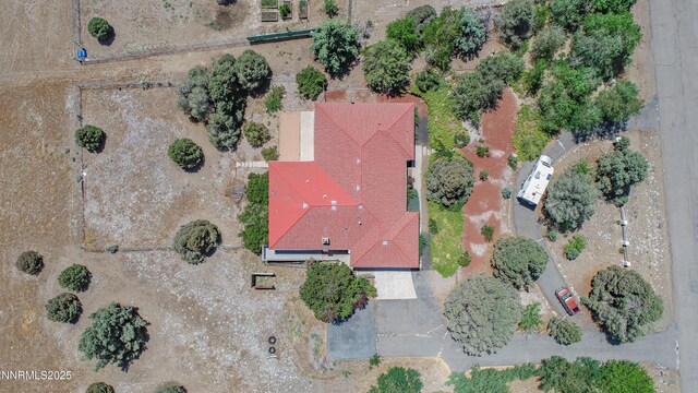 1561 Alba Vis, Gardnerville, NV 89410 - aerial view of property and surrounding area