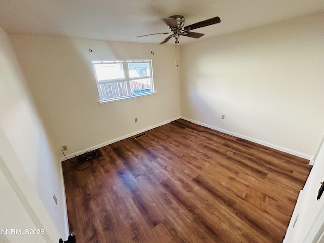 1442 Spooner Dr, Carson City, NV 89706 - unfurnished room featuring wood finished floors and a ceiling fan