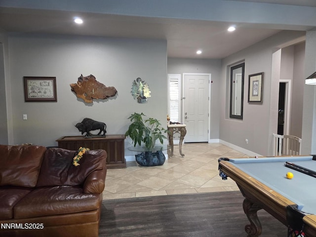 2580 Tuscan Way, Sparks, NV 89434 - playroom featuring recessed lighting, pool table, and light tile patterned flooring