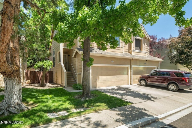4318 Leeward Ln, Reno, NV 89502 - view of front of property featuring concrete driveway and an attached garage