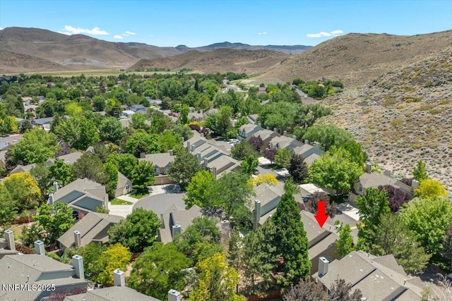 4318 Leeward Ln, Reno, NV 89502 - aerial view of residential area with mountains