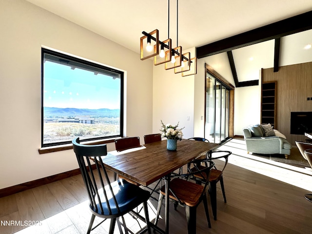 2935 Portrush Dr, Genoa, NV 89411 - dining area with wood finished floors and baseboards