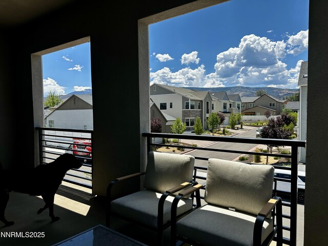 5454 Side Saddle Trl, Reno, NV 89511 - balcony featuring a residential view
