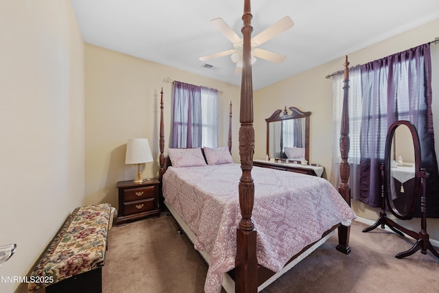 164 Oakridge Dr, Dayton, NV 89403 - bedroom with carpet and ceiling fan