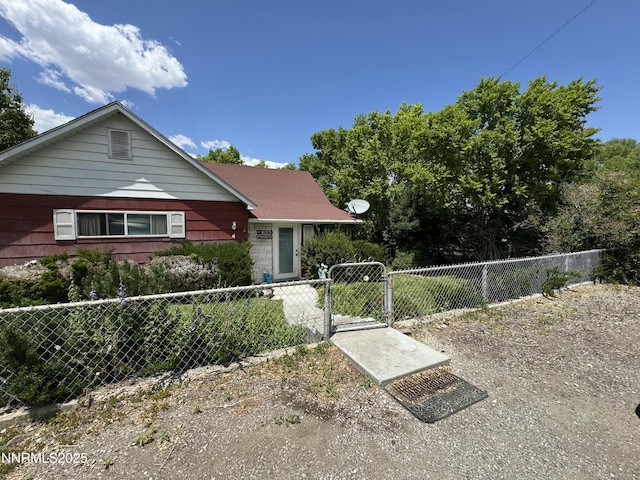 4 3rd St, Mcgill, NV 89318 - view of front of home featuring a gate