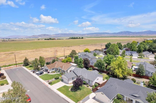 1797 Lantana Dr, Minden, NV 89423 - aerial view of residential area featuring a mountain backdrop