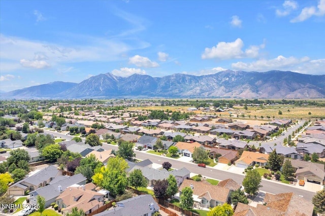1797 Lantana Dr, Minden, NV 89423 - aerial view of residential area featuring mountains