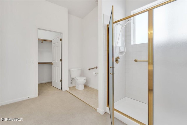 1797 Lantana Dr, Minden, NV 89423 - full bathroom with a stall shower and toilet