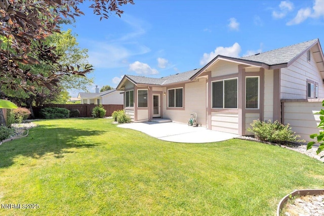 1797 Lantana Dr, Minden, NV 89423 - back of house with a patio area and a shingled roof