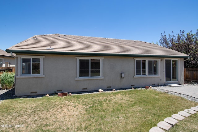 5287 Vidette Meadows Dr, Sparks, NV 89436 - rear view of house featuring crawl space
