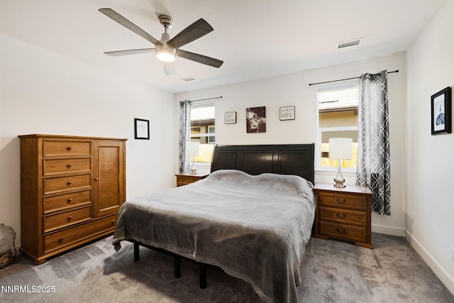 1149 Dapple Dr, Minden, NV 89423 - bedroom featuring carpet flooring and ceiling fan