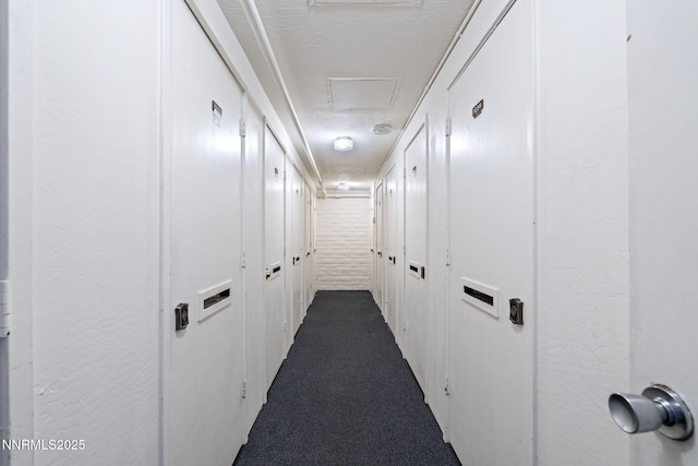 1200 Riverside Dr # 1232, Reno, NV 89503 - hall featuring carpet floors and a textured ceiling