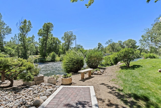 1200 Riverside Dr # 1232, Reno, NV 89503 - view of green lawn with a water view