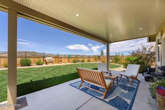 516 Beckwourth Dr, Reno, NV 89506 - fenced backyard with a patio area