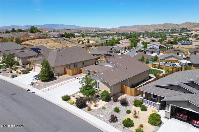 516 Beckwourth Dr, Reno, NV 89506 - aerial perspective of suburban area with a mountainous background