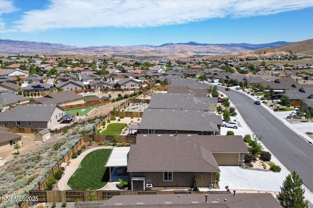 516 Beckwourth Dr, Reno, NV 89506 - aerial view of residential area with mountains