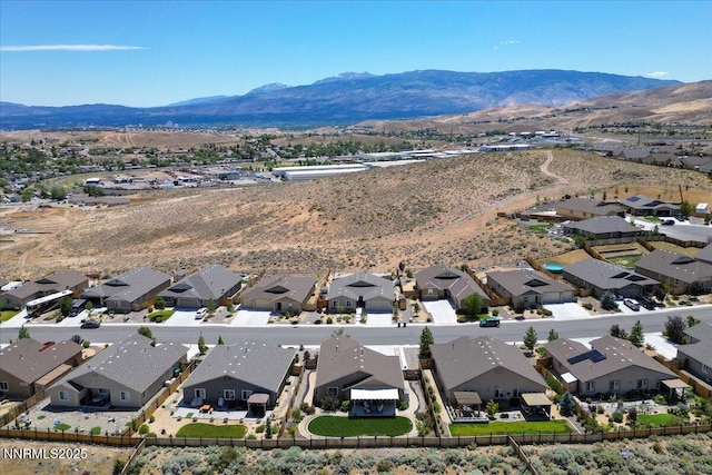 516 Beckwourth Dr, Reno, NV 89506 - aerial perspective of suburban area with mountains