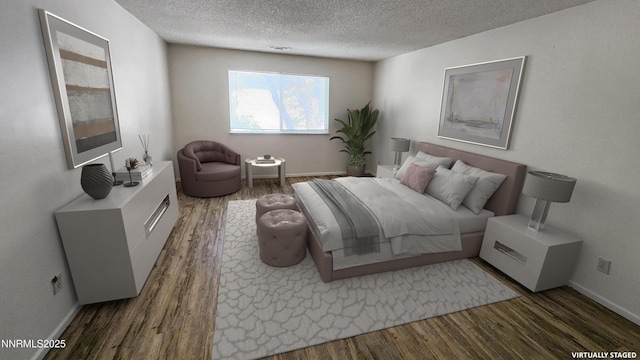 2300 Dickerson Rd Unit 16, Reno, NV 89503 - bedroom with wood finished floors and a textured ceiling