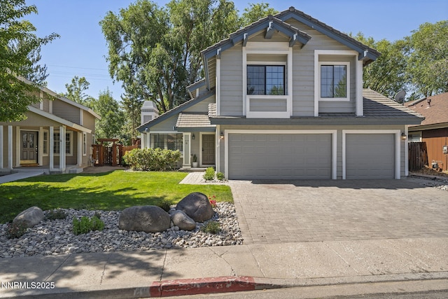 4030 Willowsprings Dr, Reno, NV 89519 - traditional home featuring a garage and driveway