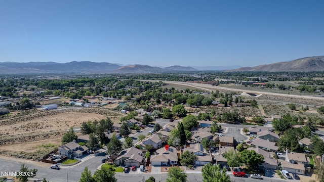 777 W Bonanza Dr, Carson City, NV 89706 - aerial view of residential area featuring a mountain backdrop