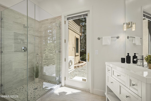 210 Allen Way, Incline Village, NV 89451 - full bathroom with vanity and a shower stall