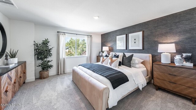 1639 Prancer St Lot # 47, Reno, NV 89523 - bedroom featuring light colored carpet and an accent wall