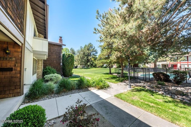 1419 Foster Dr, Reno, NV 89509 - view of yard