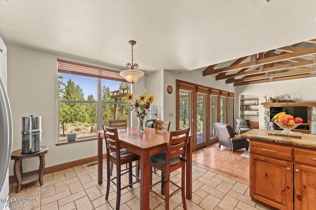 6195 Philoree Ln, Reno, NV 89511 - dining area with a textured ceiling