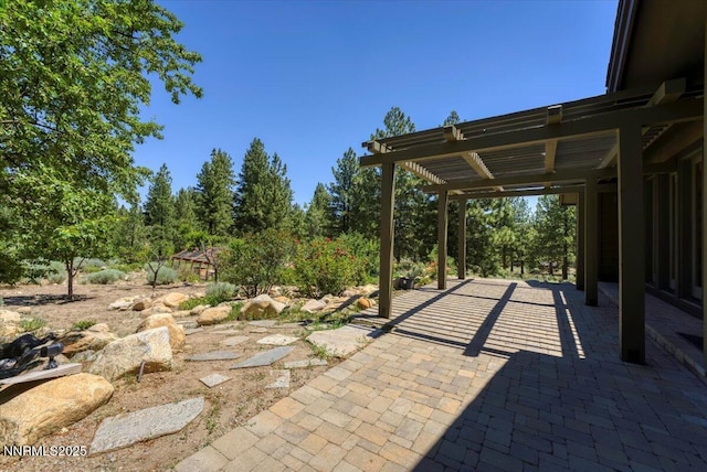 6195 Philoree Ln, Reno, NV 89511 - view of patio / terrace with a pergola