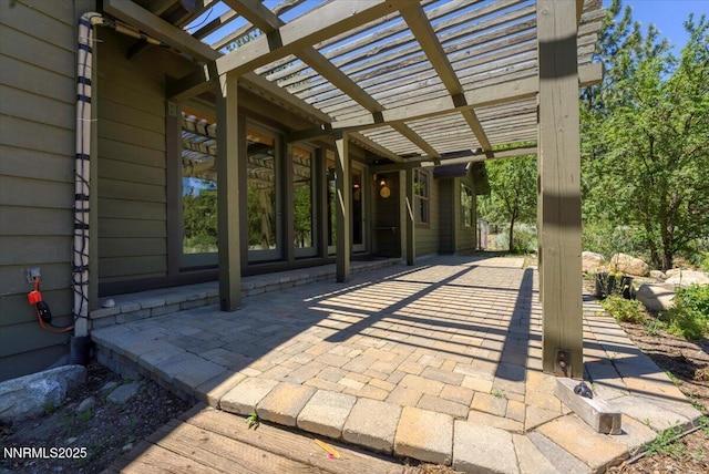 6195 Philoree Ln, Reno, NV 89511 - view of patio / terrace with a pergola