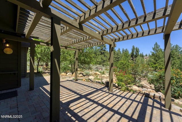 6195 Philoree Ln, Reno, NV 89511 - view of patio / terrace with a pergola